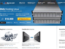 Tablet Screenshot of chileserver.net